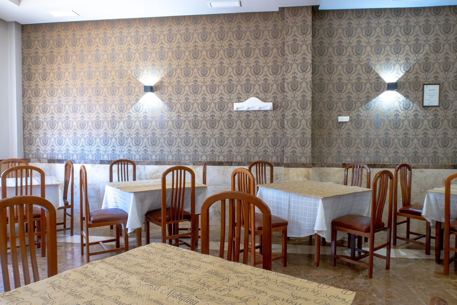 Salón comedor del Hotel Sierra de Quesada